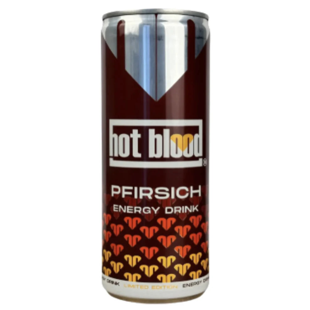 Hot Blood Pfirsich Energy Drink 250ml