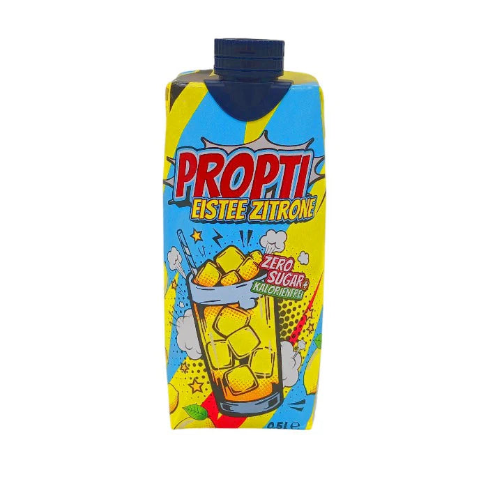 Propti Eistee Zitrone zuckerfrei 500ml