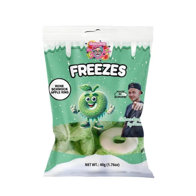 Chaos Candy Freeze Dried Candy Rene Schmock Apple Rings 40g