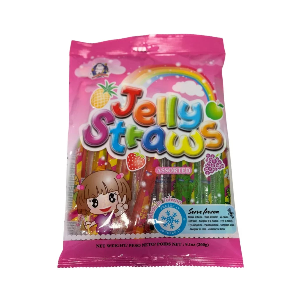 Jelly Straws ABC 260g