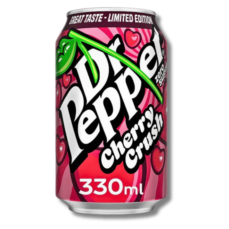 Dr Pepper Cherry Crush Zero Sugar 330ml