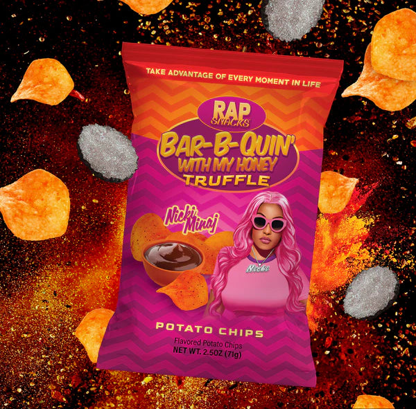 Rap Snacks Nicki Minaj Bar-B-Que with my Honey Truffle 71g 🇺🇸