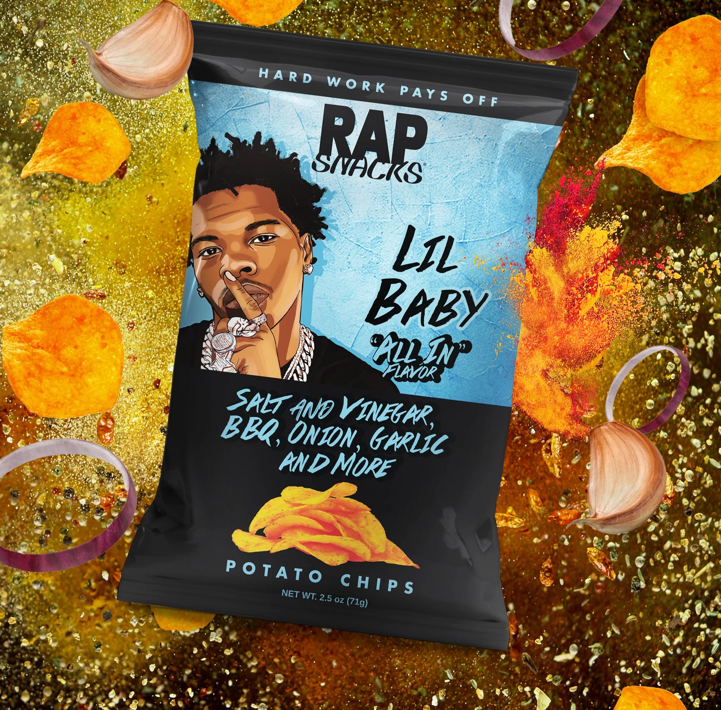 Rap Snacks Rap Snacks Lil Baby All in 71g 🇺🇸