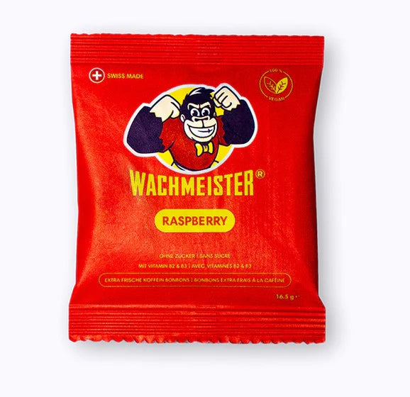 Wachmeister Koffein Bonbon Raspberry 16,5g