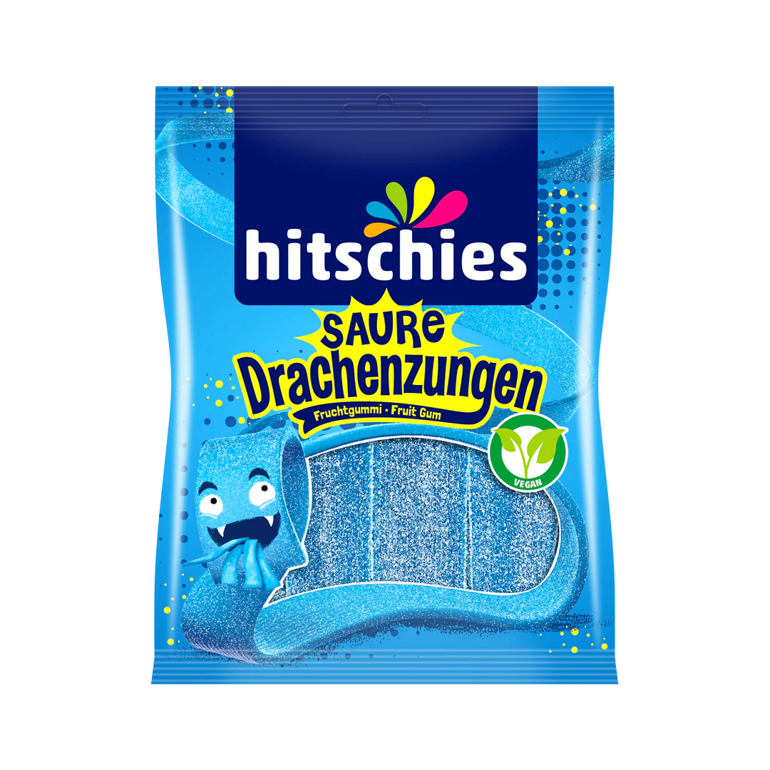 hitschies Saure Drachenzungen Blau 125g