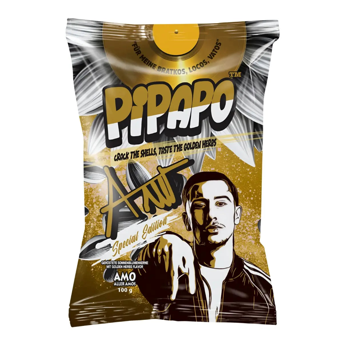 Pipapo Sonnenblumenkerne GOLD Herbs AMO 100g