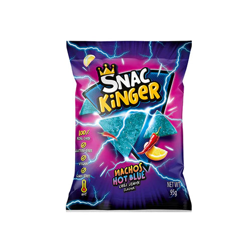 Snac Kinger Blue Nacho Hot 95g