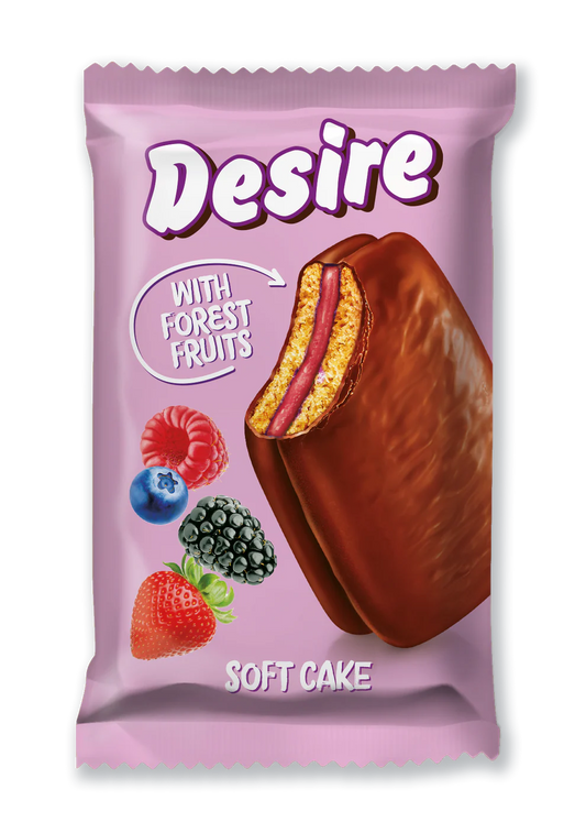 Soft Cake Desire Forest Fruits Jam 50g