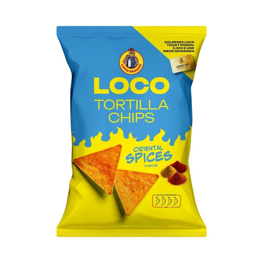 Loco Tortilla Chips Oriental Spices 100g