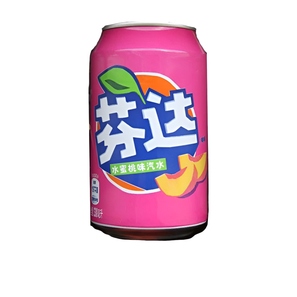 Fanta White Peach Dose Asia 330ml