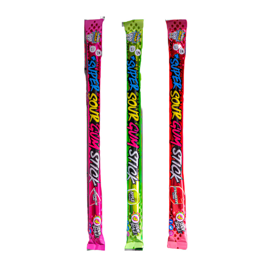 Brain Blasterz Super Sour Gum Stick 3 Stück