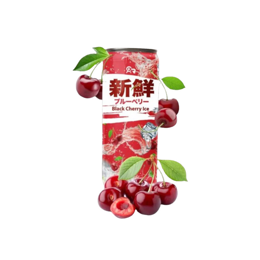 Fresh Black Cherry Ice Sparkling 330ml