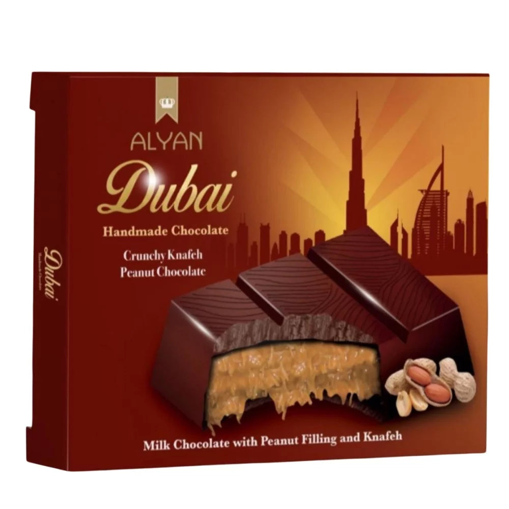 Dubai Schokolade Oeanut (Handmade Chocolate) Alyan 100g