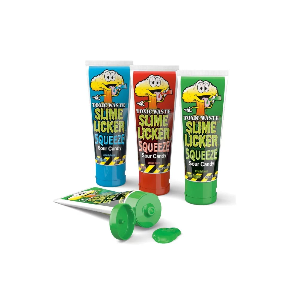 Toxic Waste Slime Licker Squeeze Sour Candy