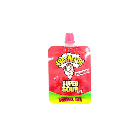 Warheads Super Sour Squezze Me Gel Strawberry 20g