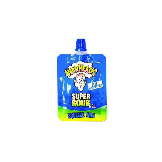 Warheads Super Sour Squezze Me Gel Blue Raspberry 20g