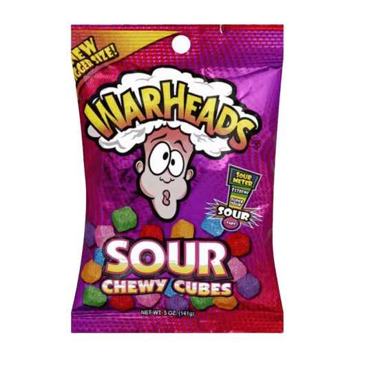 Warheads Chewy Cubes 141g